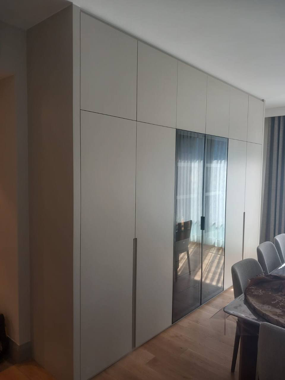 Gömme gardırop ve sürgülü kapak dolap tasarımı