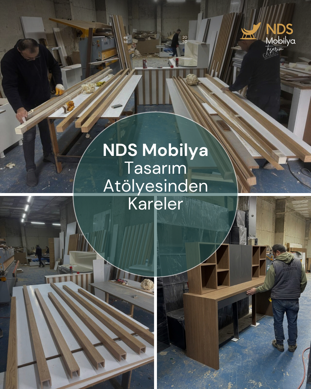 NDS Mobilya Tasarım Atölyesinden Kareler